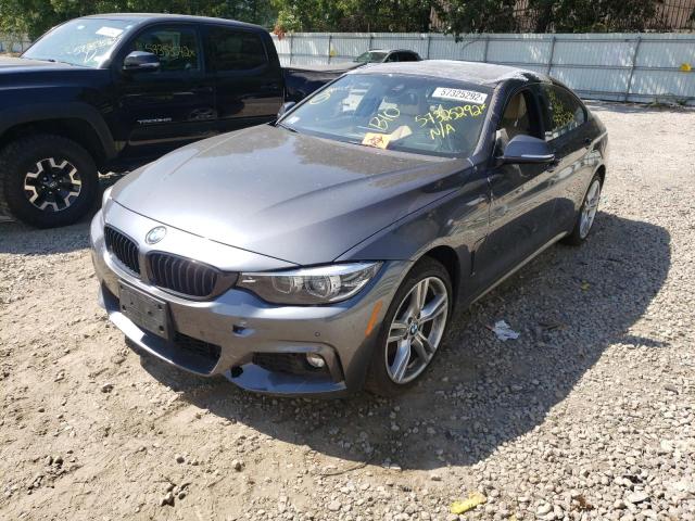 WBA4J3C53JBG95670 - 2018 BMW 430XI GRAN GRAY photo 2