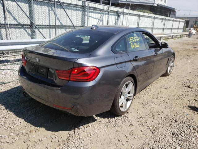 WBA4J3C53JBG95670 - 2018 BMW 430XI GRAN GRAY photo 4