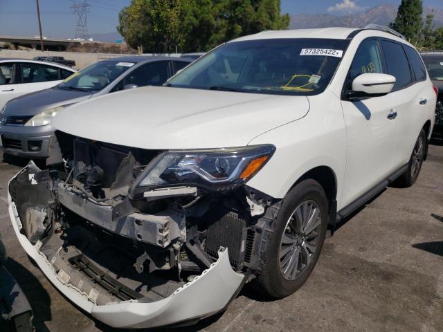 5N1DR2MN0HC659601 - 2017 NISSAN PATHFINDER WHITE photo 2