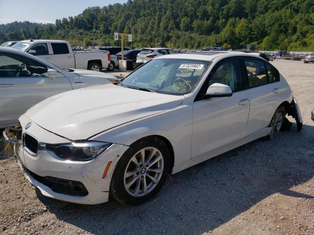 WBA8E5G38HNU45552 - 2017 BMW 320 XI WHITE photo 2