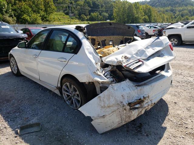 WBA8E5G38HNU45552 - 2017 BMW 320 XI WHITE photo 3