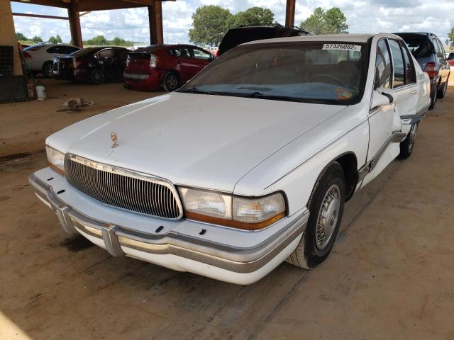 1G4BN52P5SR419523 - 1995 BUICK ROADMASTER WHITE photo 2