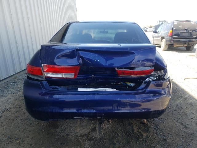 JHMCM56343C043774 - 2003 HONDA ACCORD BLUE photo 9