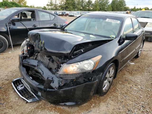 1HGCP26838A081861 - 2008 HONDA ACCORD EXL BLACK photo 2