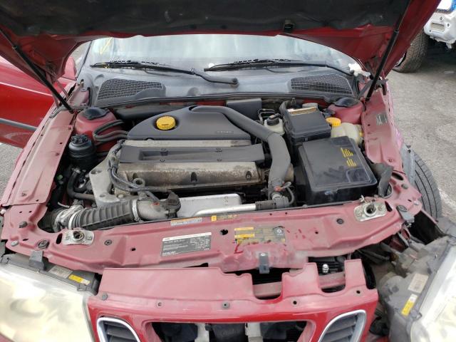 YS3EH49G053515293 - 2005 SAAB 9-5 AERO RED photo 7