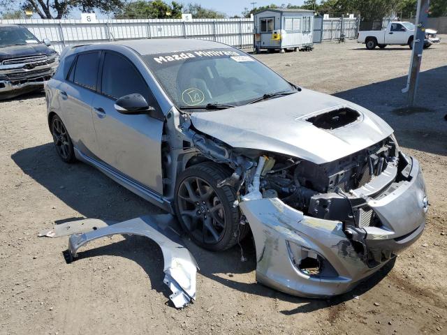 JM1BL1L40D1784653 - 2013 MAZDA SPEED 3 SILVER photo 1