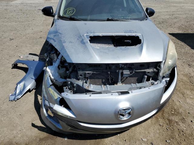 JM1BL1L40D1784653 - 2013 MAZDA SPEED 3 SILVER photo 9