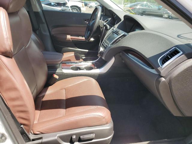 19UUB2F75GA000612 - 2016 ACURA TLX ADVANC WHITE photo 5
