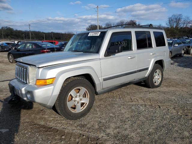 1J8HH48KX7C627217 - 2007 JEEP COMMANDER 银色 照片 2