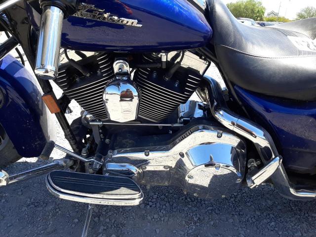 1HD1KBW1X6Y627713 - 2006 HARLEY-DAVIDSON FLHXI BLUE photo 7