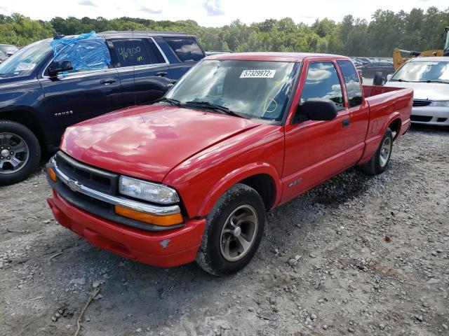 1GCCS1958Y8264107 - 2000 CHEVROLET S TRUCK S1 RED photo 2