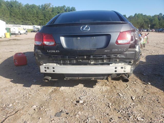 JTHCH96S760003455 - 2006 LEXUS GS 300 GRAY photo 9