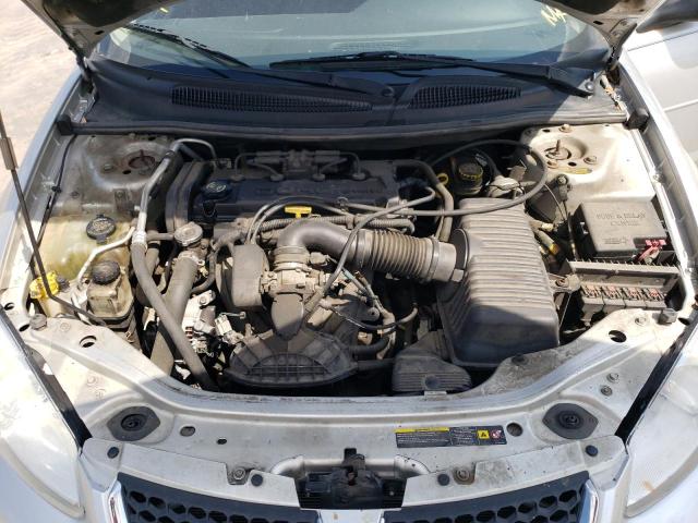 1B3EL46X44N383279 - 2004 DODGE STRATUS SX SILVER photo 7