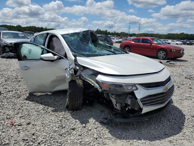 1G1ZE5SX5JF118827 - 2018 CHEVROLET MALIBU PRE WHITE photo 1