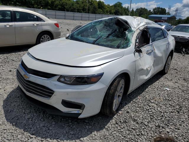 1G1ZE5SX5JF118827 - 2018 CHEVROLET MALIBU PRE WHITE photo 2