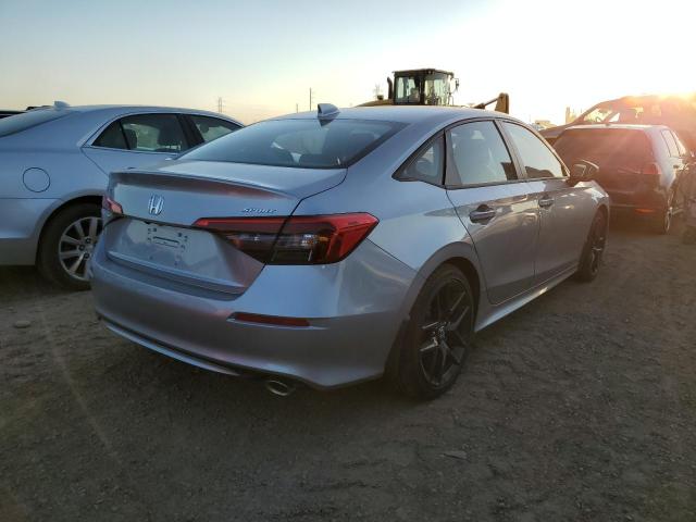 2HGFE2F54NH566595 - 2022 HONDA CIVIC SPOR GRAY photo 4