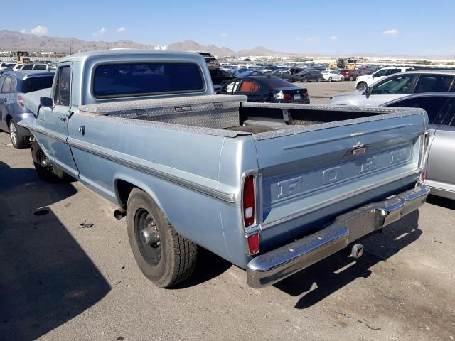 F25YRD26190 - 1968 FORD PICKUP BLUE photo 3