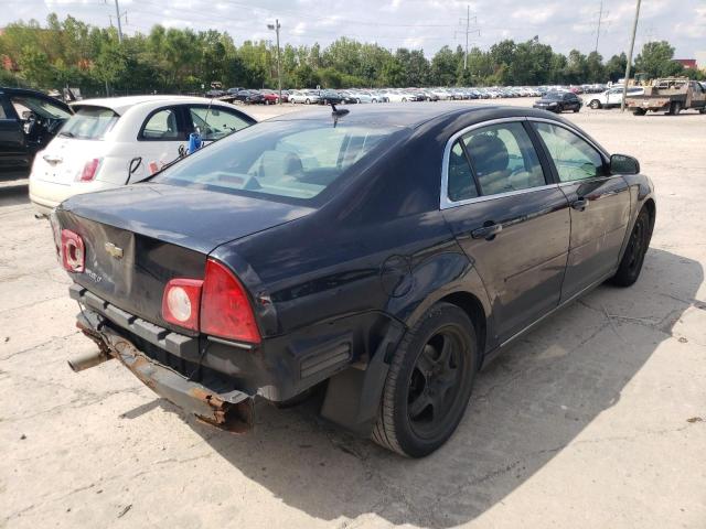 1G1ZC5EB9A4149886 - 2010 CHEVROLET MALIBU 1LT შავი ფოტო 4