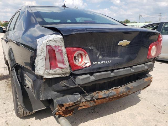 1G1ZC5EB9A4149886 - 2010 CHEVROLET MALIBU 1LT შავი ფოტო 9