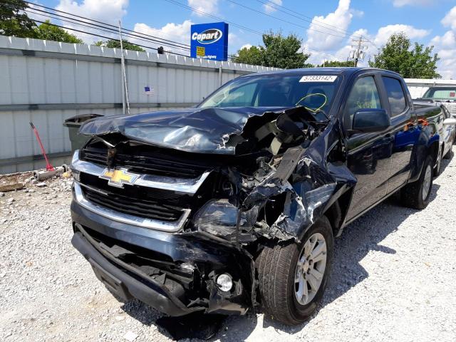 1GCGSCEN4H1321432 - 2017 CHEVROLET COLORADO L CHARCOAL photo 2