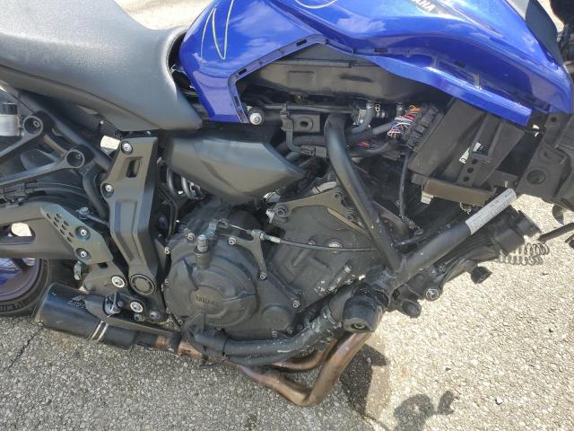 JYARM27E6JA002139 - 2018 YAMAHA MT07 BLUE photo 7