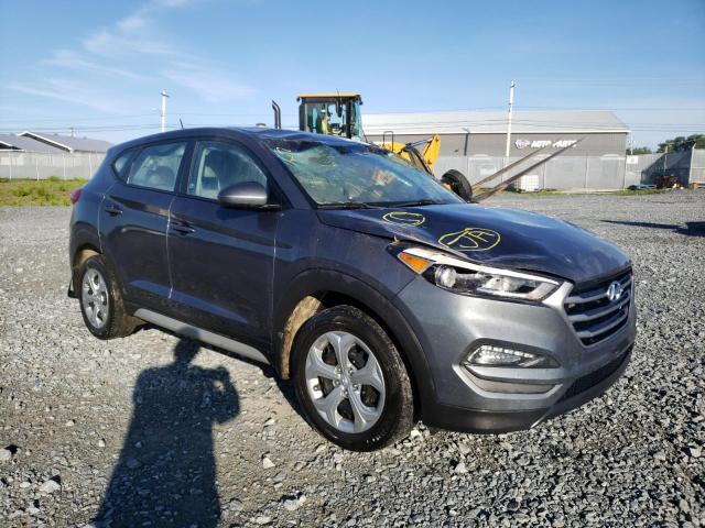 KM8J23A45HU565359 - 2017 HYUNDAI TUCSON SE GRAY photo 1