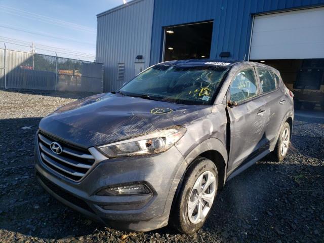 KM8J23A45HU565359 - 2017 HYUNDAI TUCSON SE GRAY photo 9