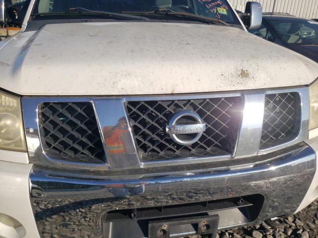 1N6AA06B24N520507 - 2004 NISSAN TITAN WHITE photo 9