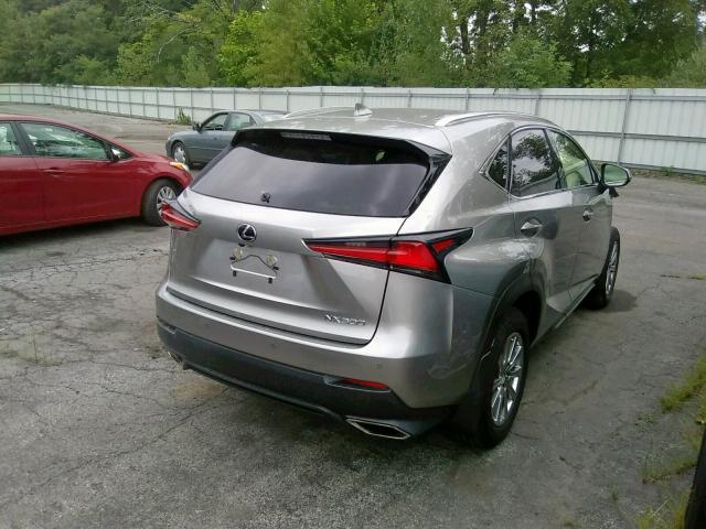 JTJDARDZXM2263003 - 2021 LEXUS NX 300 BAS SILVER photo 4