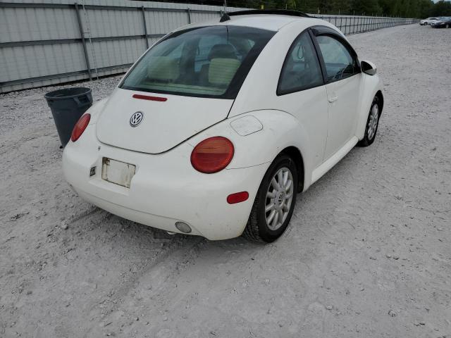 3VWCK31C35M411492 - 2005 VOLKSWAGEN NEW BEETLE 白色 照片 4