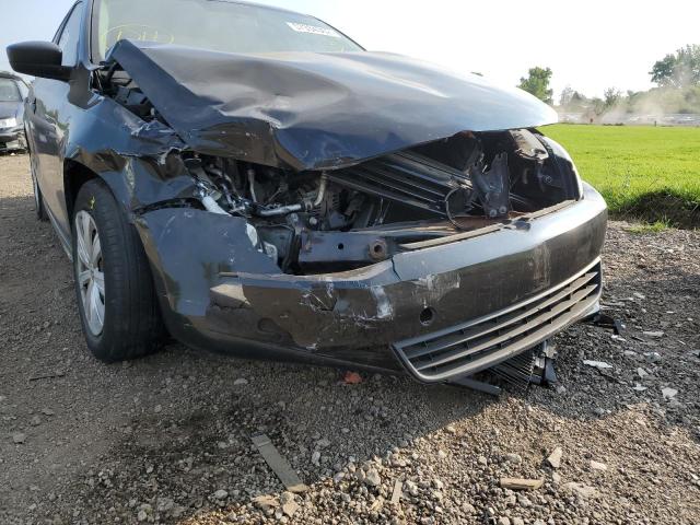 3VW2K7AJ3DM266261 - 2013 VOLKSWAGEN JETTA BASE BLACK photo 9