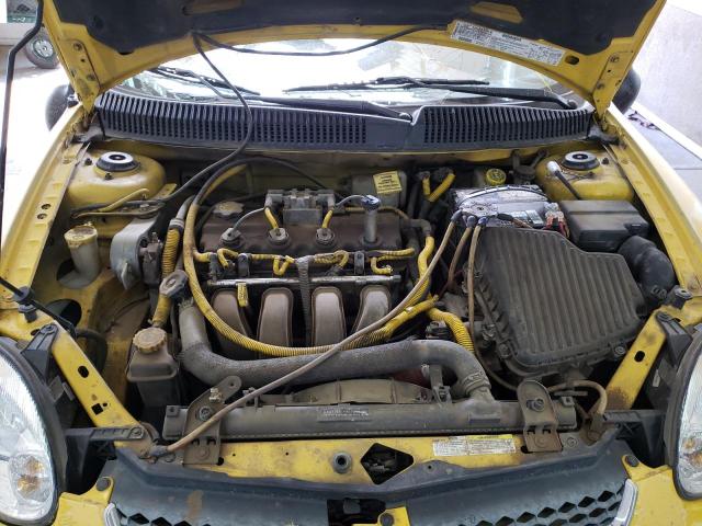 1B3ES56C33D153601 - 2003 DODGE NEON SXT YELLOW photo 7