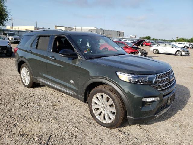 1FM5K7LC3NGB48541 - 2022 FORD EXPLORER K GRAY photo 1