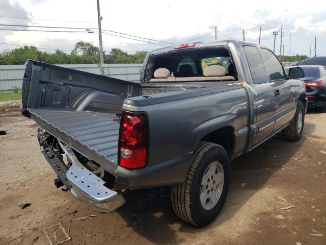 1GCEC19XX6Z234587 - 2006 CHEVROLET SILVRDO LS GRAY photo 4