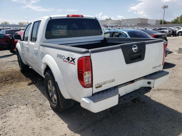 1N6AD0ER2AC415981 - 2010 NISSAN FRONTIER C WHITE photo 3