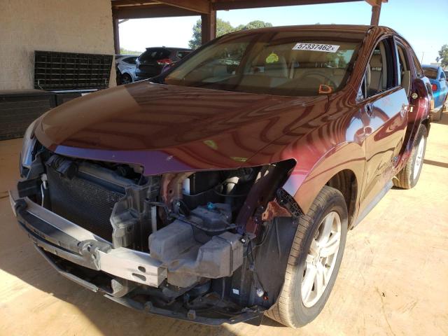 5J8TB3H53EL010215 - 2014 ACURA RDX TECHNO BURGUNDY photo 2