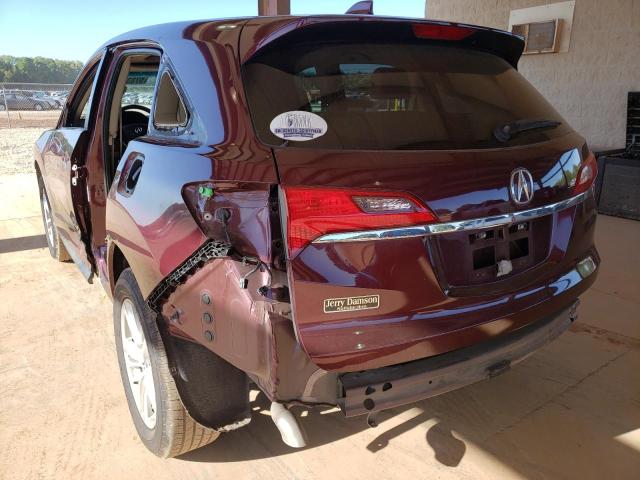 5J8TB3H53EL010215 - 2014 ACURA RDX TECHNO BURGUNDY photo 3