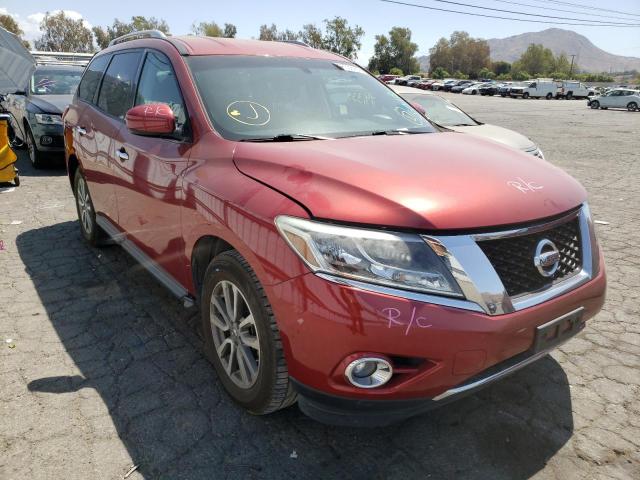 5N1AR2MM1GC663018 - 2016 NISSAN PATHFINDER RED photo 1