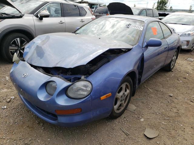 JT2ST07N3S0019509 - 1995 TOYOTA CELICA GT BLUE photo 2