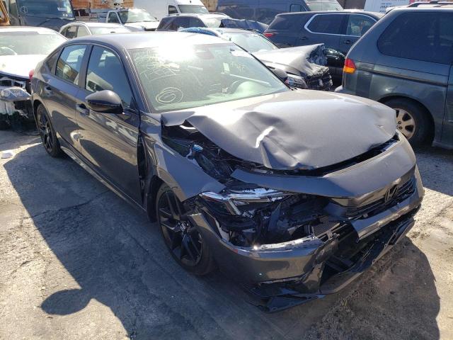 2HGFE2F52NH586490 - 2022 HONDA CIVIC SPOR GRAY photo 1