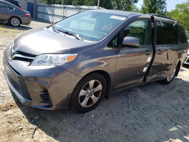 5TDKZ3DC3JS958598 - 2018 TOYOTA SIENNA LE GRAY photo 2