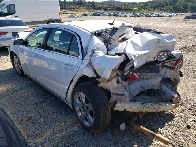 1G1ZH57B294243506 - 2009 CHEVROLET MALIBU 1LT WHITE photo 3