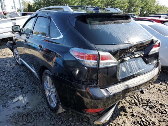 2T2BC1BA9FC007728 - 2015 LEXUS RX 450H BLACK photo 3