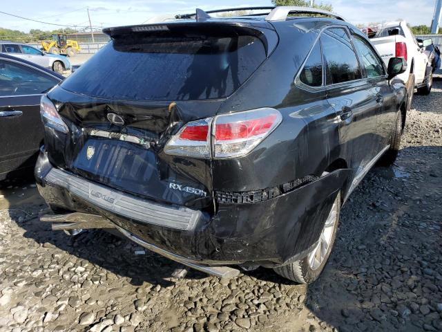 2T2BC1BA9FC007728 - 2015 LEXUS RX 450H BLACK photo 4