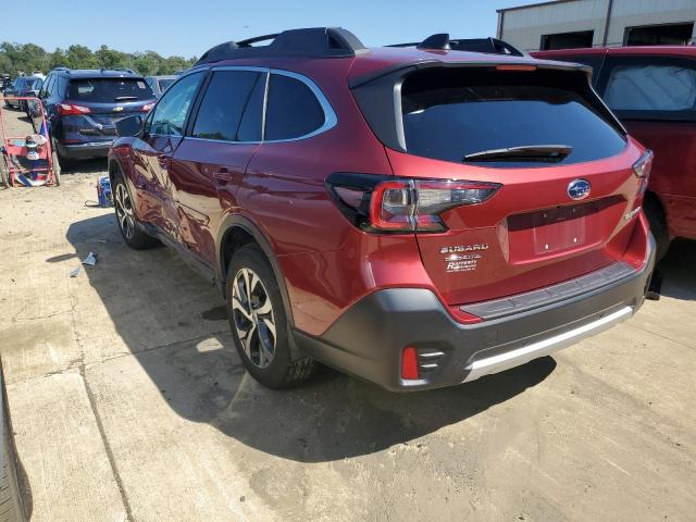 4S4BTANC8L3232885 - 2020 SUBARU OUTBACK LI RED photo 3