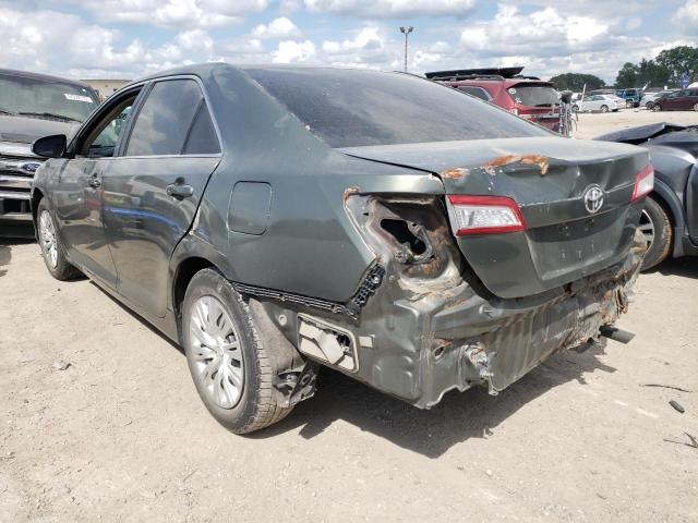 4T1BF1FK5EU746705 - 2014 TOYOTA CAMRY L GREEN photo 3