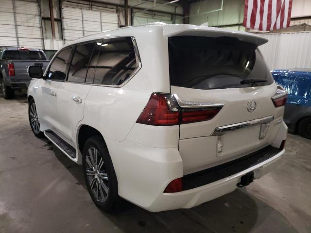 JTJHY7AX1H4223665 - 2017 LEXUS LX 570 WHITE photo 3