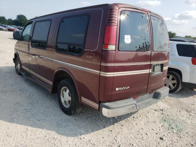 1GDFG15M6W1004284 - 1998 GMC SAVANA RV MAROON photo 3