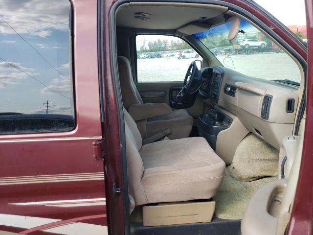 1GDFG15M6W1004284 - 1998 GMC SAVANA RV MAROON photo 5