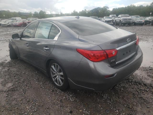 JN1EV7AR6GM342099 - 2016 INFINITI Q50 PREMIU SILVER photo 3